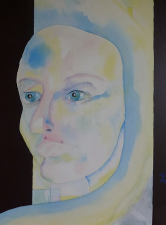Woman Portrait painted by Jenny